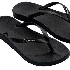 Ipanema Ana Flip Flop Black Women’s Size 11